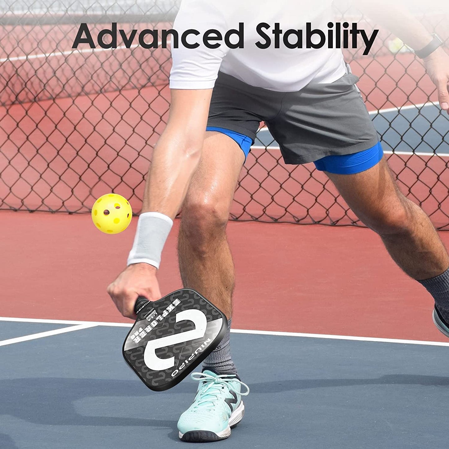 Professional Pickleball Paddle Set - USAPA Approved Graphite Carbon Fiber Rackets with Polypropylene Honeycomb Core, Cushioned Grip, and Carry Bag (Available in Sets of 1, 2, or 4) for Men and Women