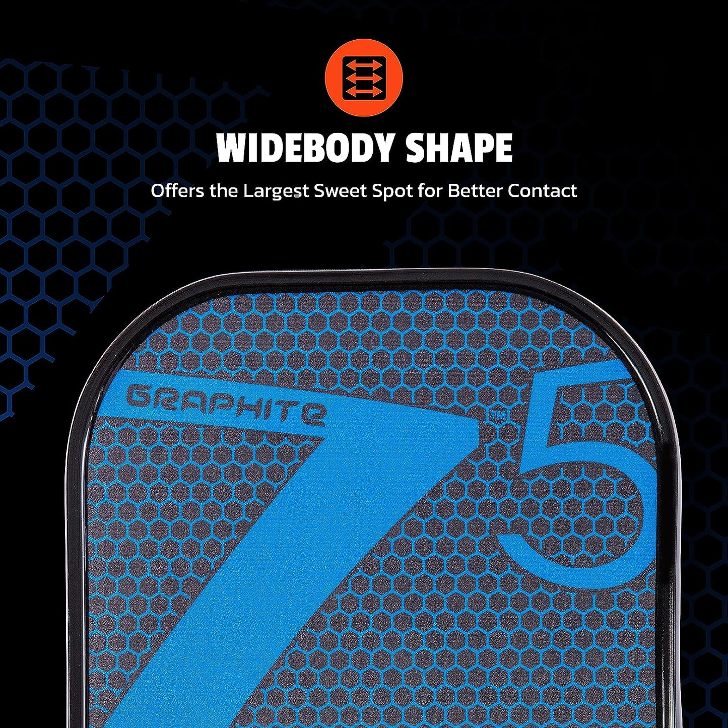 Graphite MOD Z5 Carbon Fiber Pickleball Paddle with Cushioned Comfort Grip