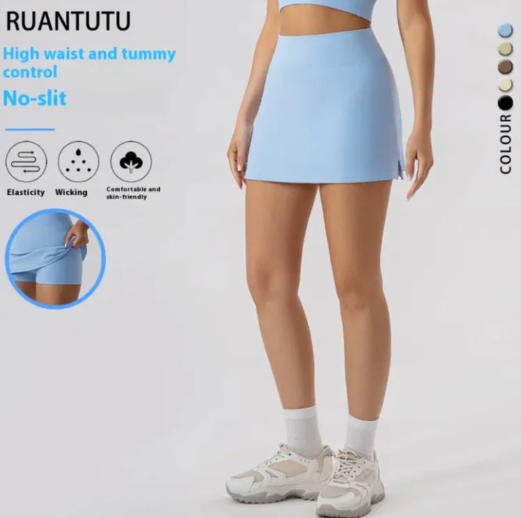 Slim Fit Yoga Skirts
