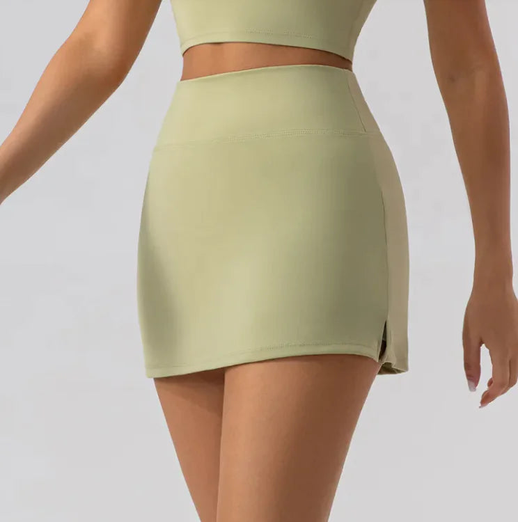 Slim Fit Yoga Skirts