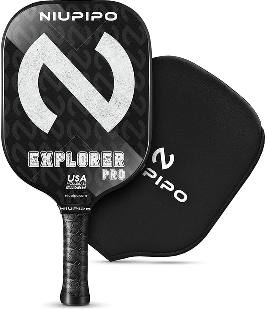 Professional Pickleball Paddle Set - USAPA Approved Graphite Carbon Fiber Rackets with Polypropylene Honeycomb Core, Cushioned Grip, and Carry Bag (Available in Sets of 1, 2, or 4) for Men and Women