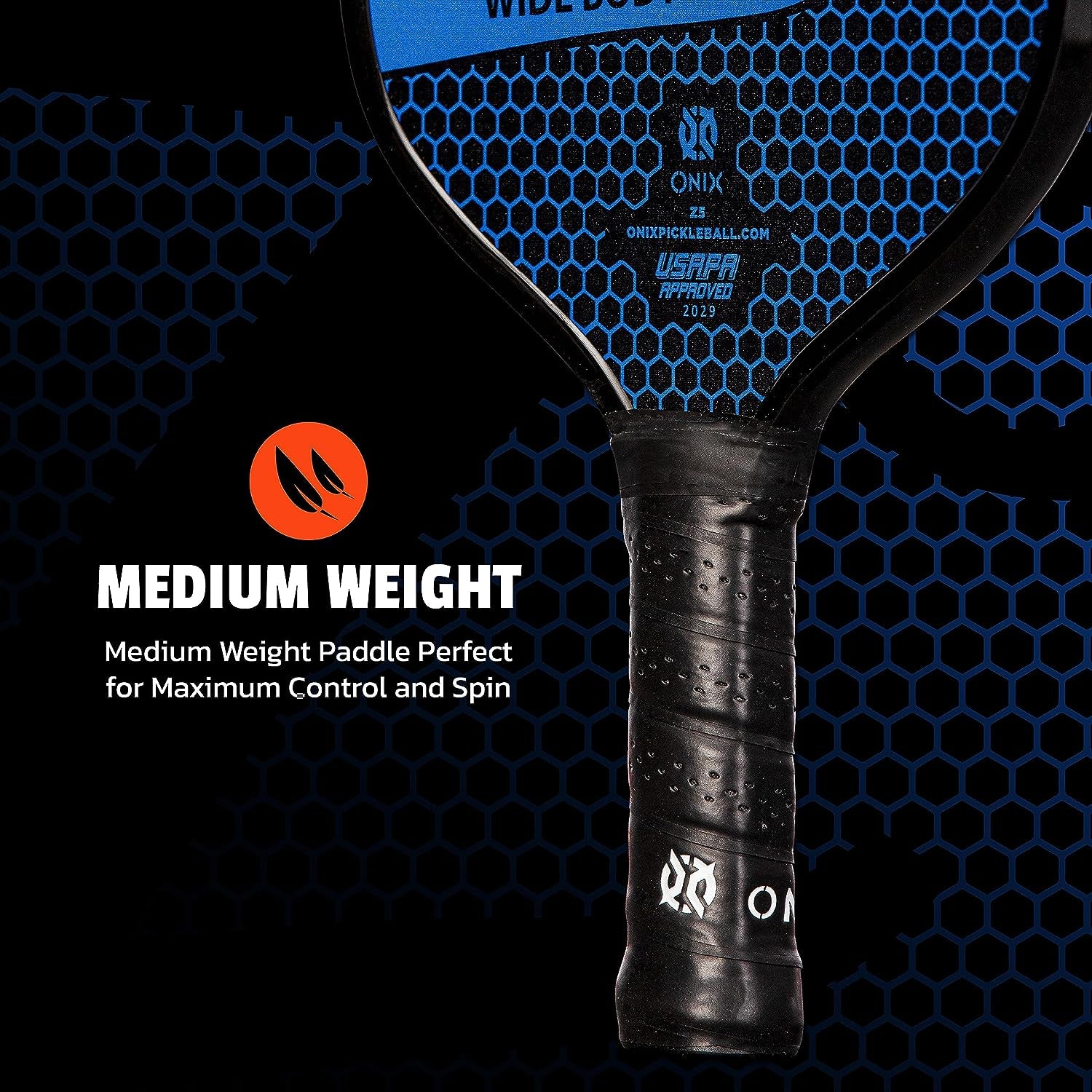 Graphite MOD Z5 Carbon Fiber Pickleball Paddle with Cushioned Comfort Grip