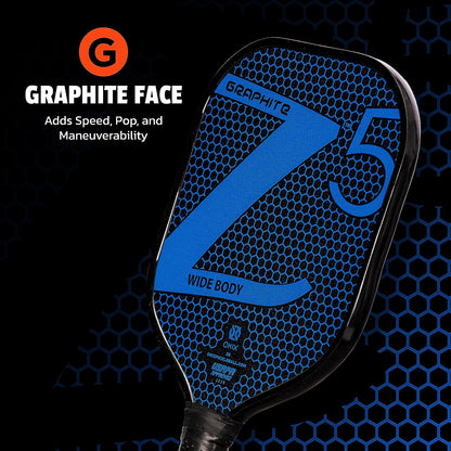 Graphite MOD Z5 Carbon Fiber Pickleball Paddle with Cushioned Comfort Grip
