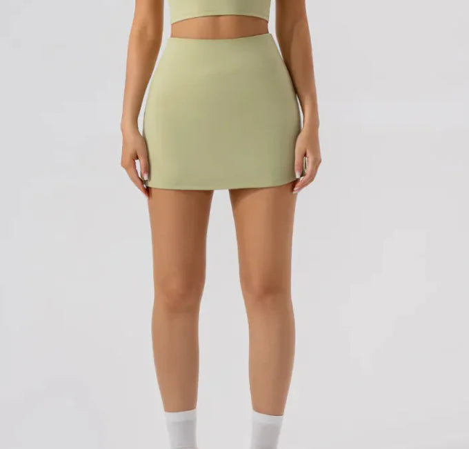 Slim Fit Yoga Skirts